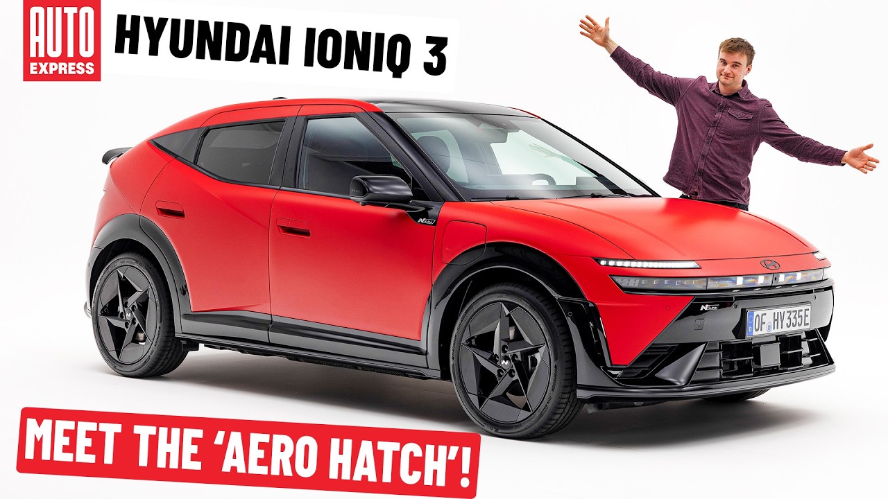 Новый Hyundai Ioniq 3 &laquo;аэродинамический хэтчбек&raquo; продолжает демонстрировать спортивный характер.
