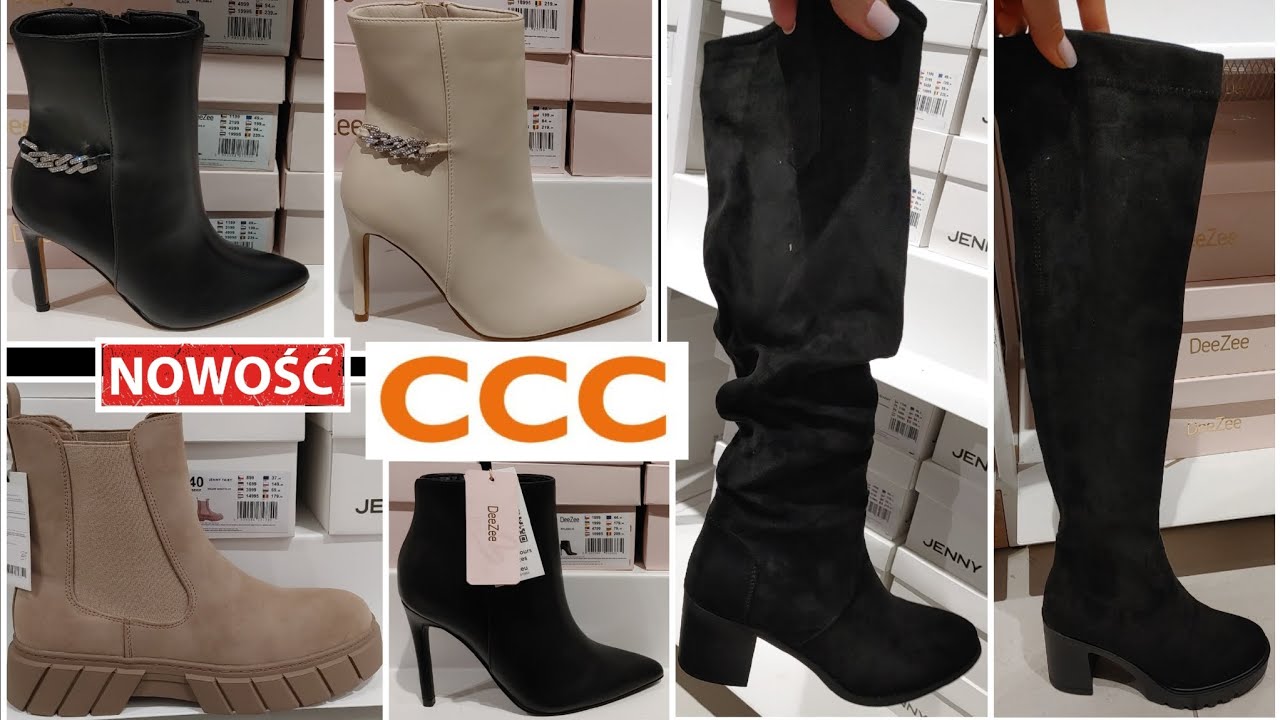 CCC💥DŁUGIE KOZACZKI hit💥OBŁĘDNE BOTKI NA SZPILCE /PLATFORMIE