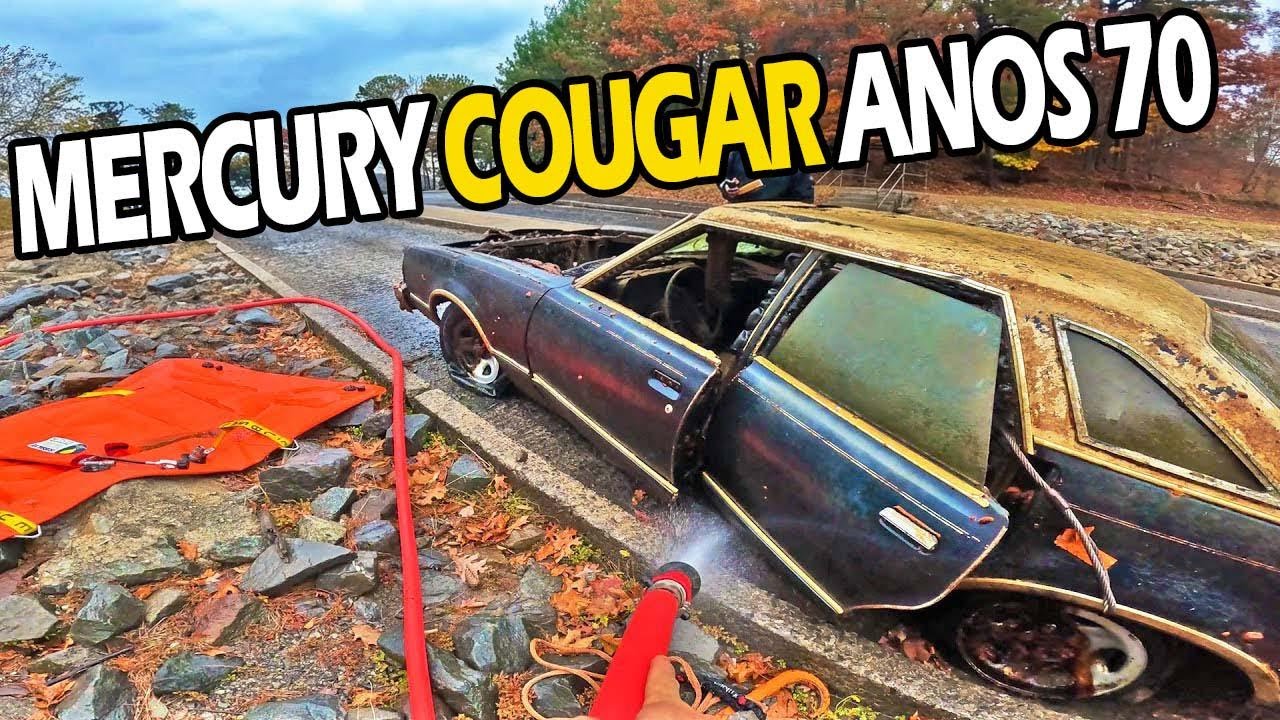 O que tem dentro desse Mercury Cougar que achamos no lago?