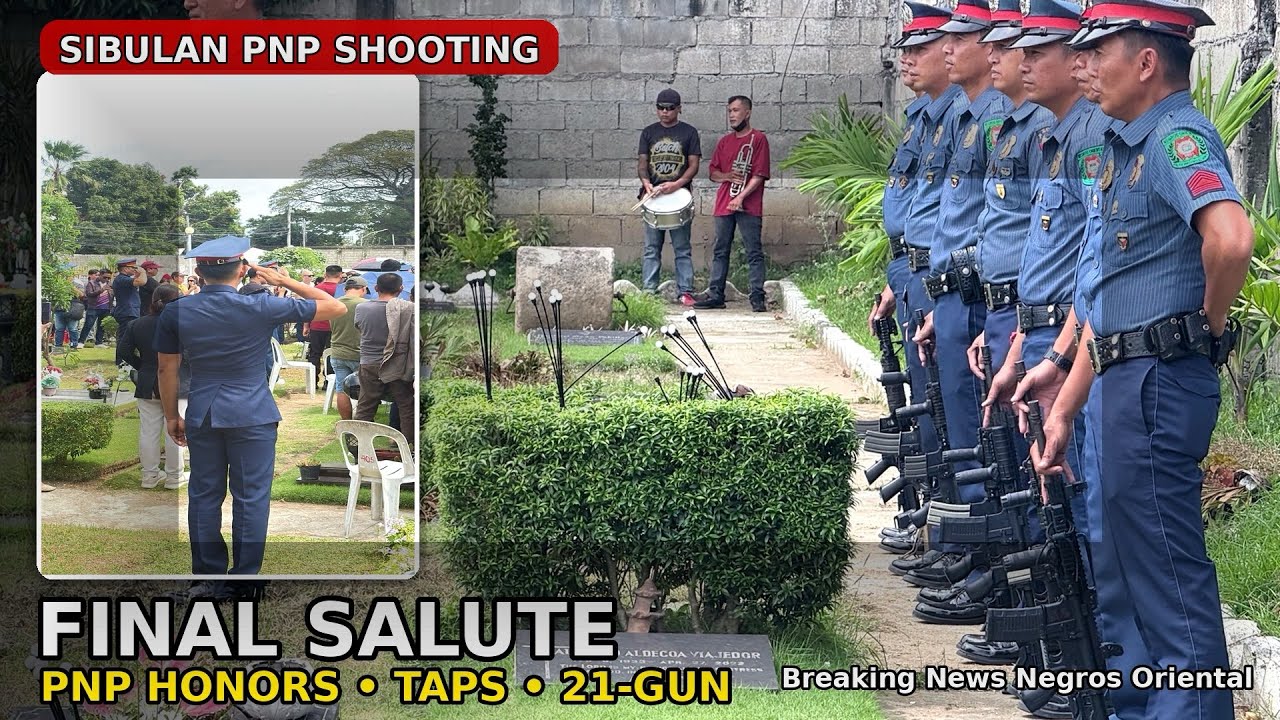 MEDIA POOL| Raw (No Audio): Church Memorial + Interment Honors for PNP Capt. Jose Edrohil Cimafranca