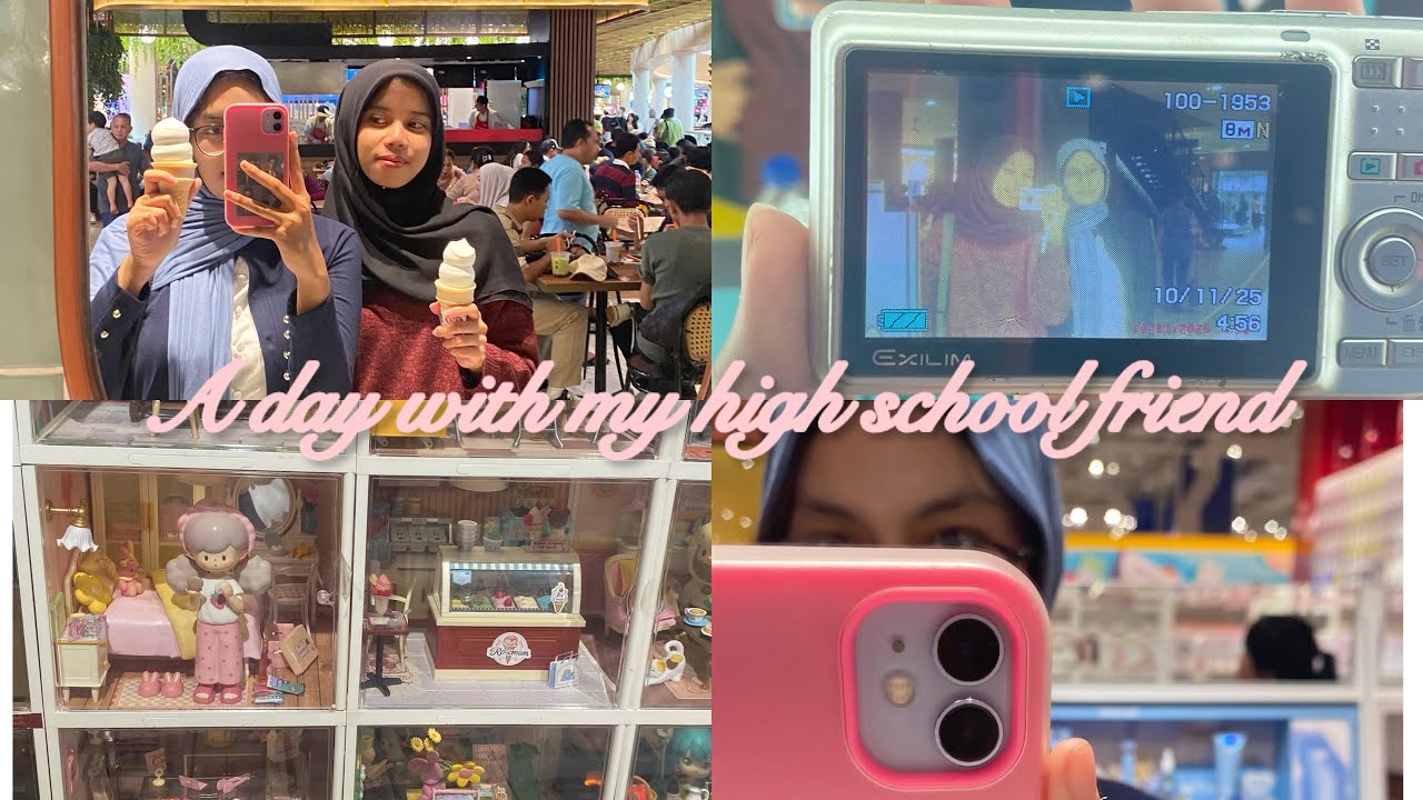 a day with my high school friend | vlog