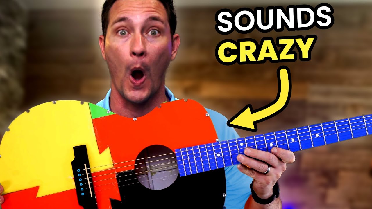 A 3D Printed Acoustic Guitar that ACTUALLY sounds good?