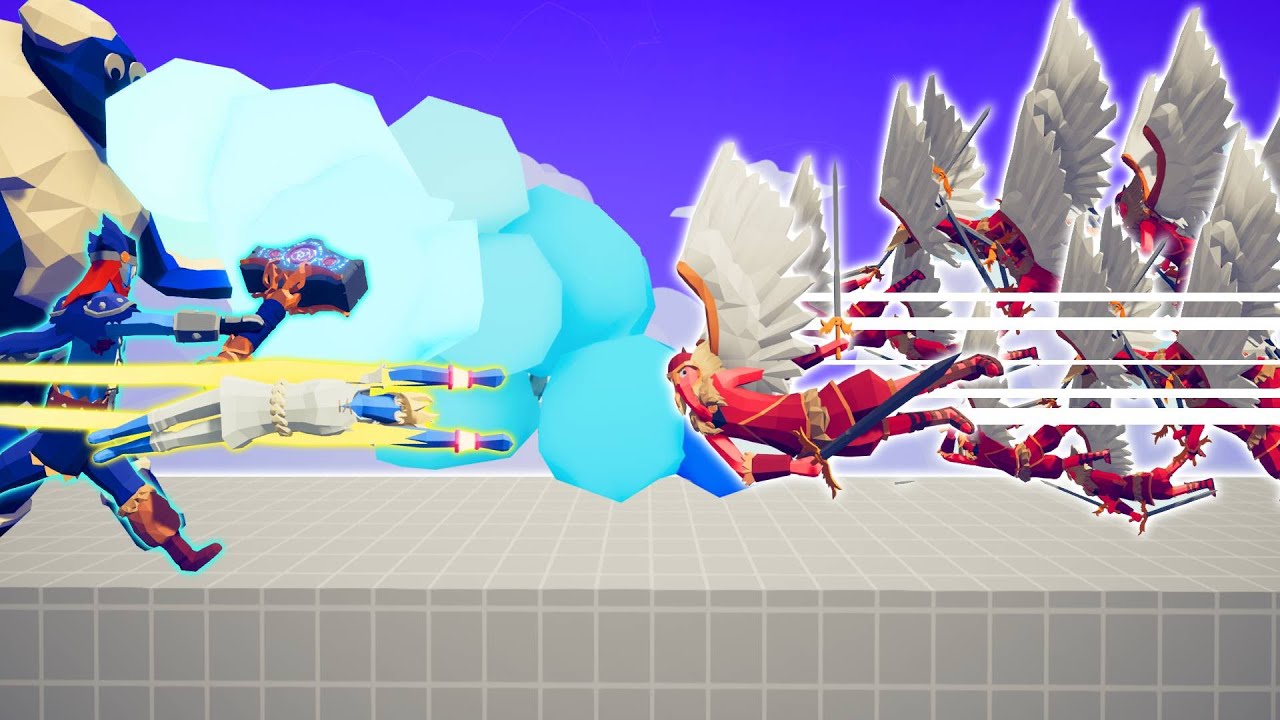 BOSS of FACTION vs 100x VALKYRIE | TABS - Totally Accurate Battle Simulator