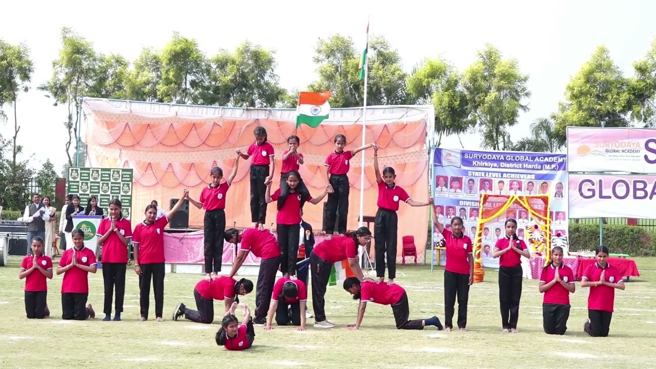 Power of Unity | Pyramid Performance by Suryodaya Global Academy