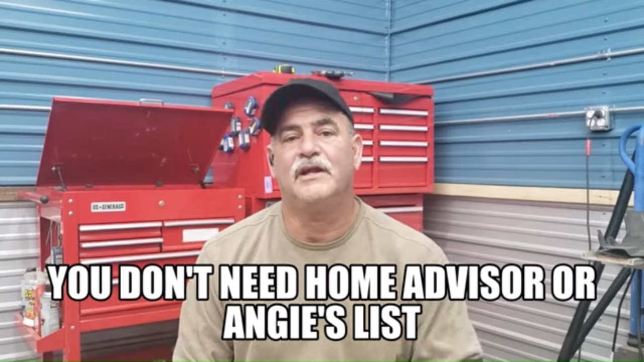 You don't Need Home Advisor or Angie's List