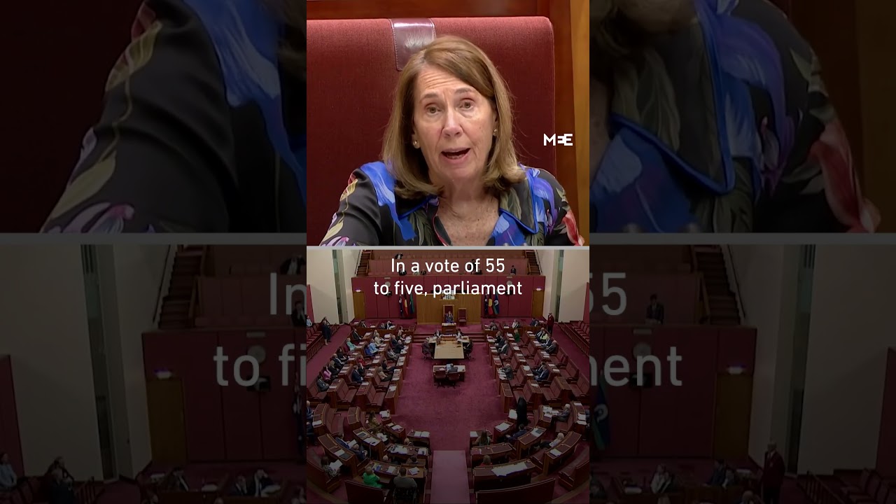 Australian senator wears burqa to demand nationwide ban