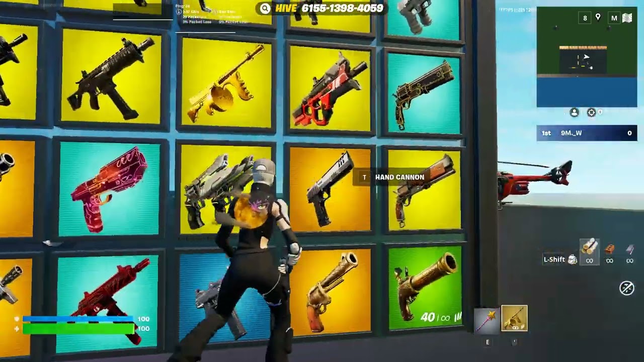 كيف تجيب سنايبر الثلجي  | How to Get NEW FREEZE SNIPER RIFLE  IN 1v1 With Every Gun hive