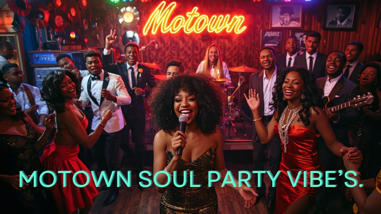 Motown Soul Party Jam's!  joyful brass, and smooth, dance-ready rhythms.