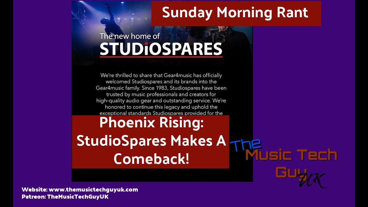 Phoenix Rising: StudioSpares Makes A Comeback!