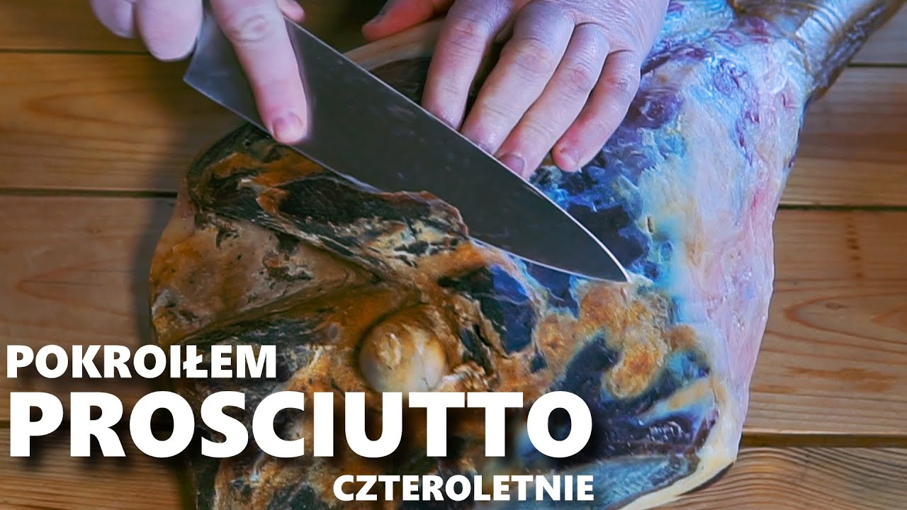 kroję czteroletnie PROSCIUTTO na festiwal piwowarow