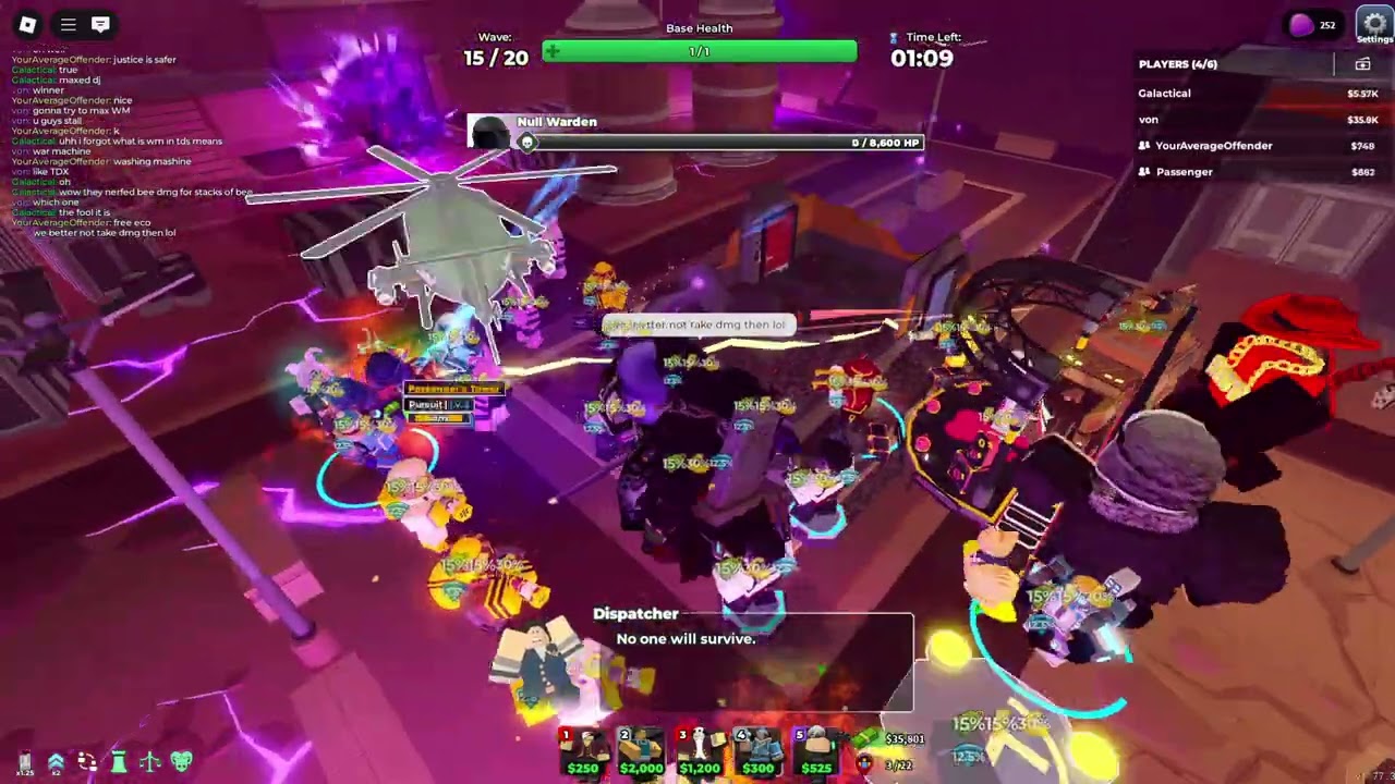 Roblox Tower Defense Simulator - Halloween 2025 Event Night 1 Triumph! (Outpost 16)