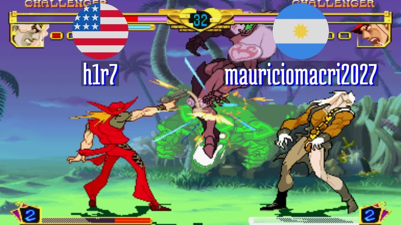 FT5 @jojobanr1: h1r7 (US) vs mauriciomacri2027 (AR) [JoJo HFTF jojoban Fightcade] Mar 3