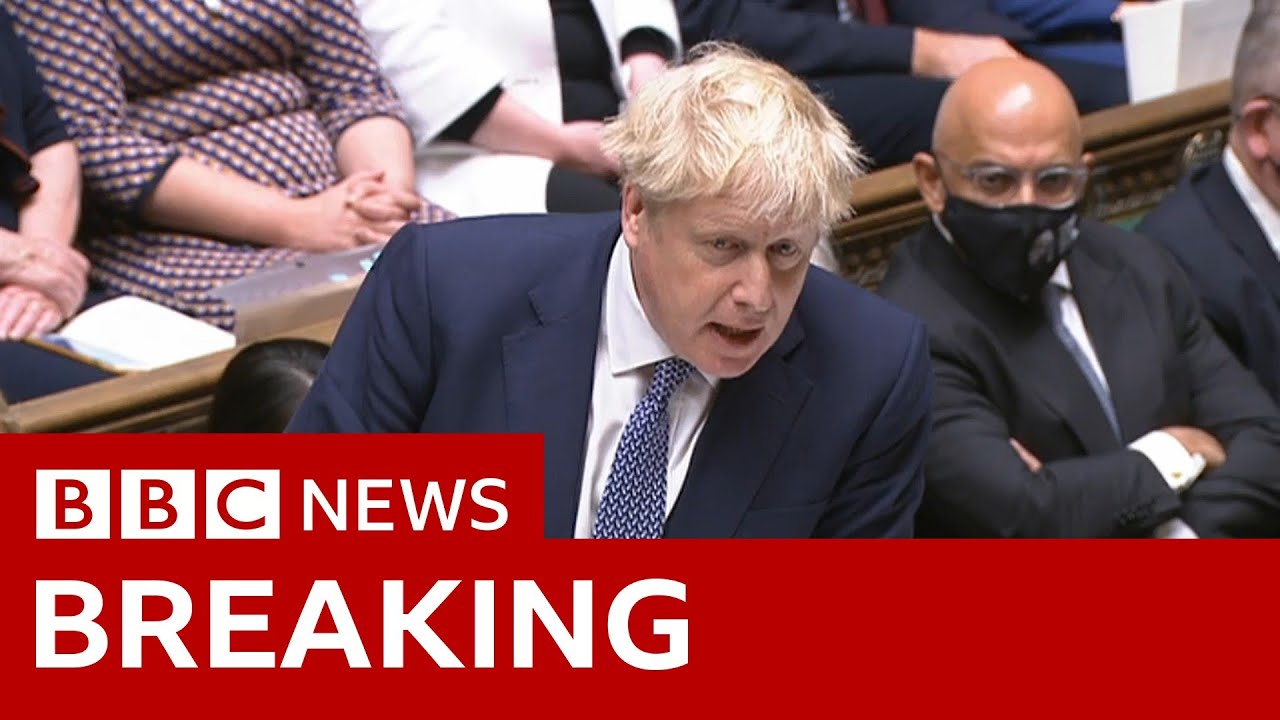 UK Prime Minister Boris Johnson apologies for attending lockdown party - BBC News