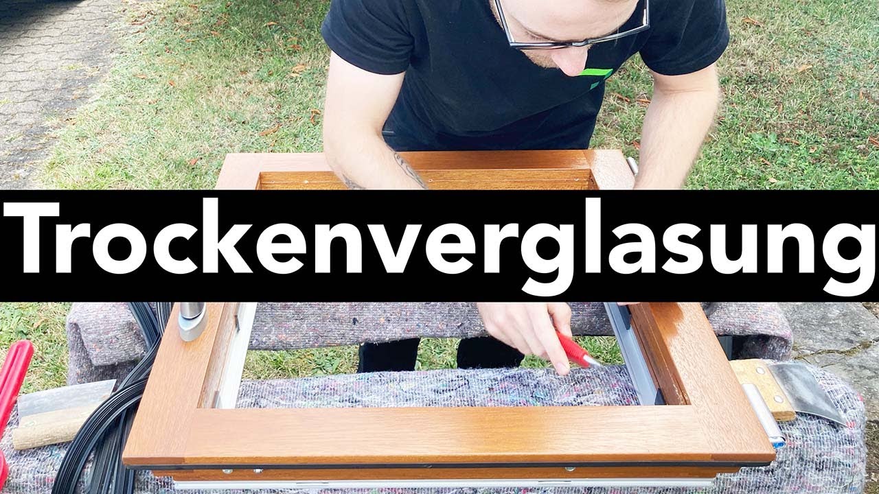 Ep. 24 - FENSTER richtig verglasen | Schreinerarbeiten | puradietischler