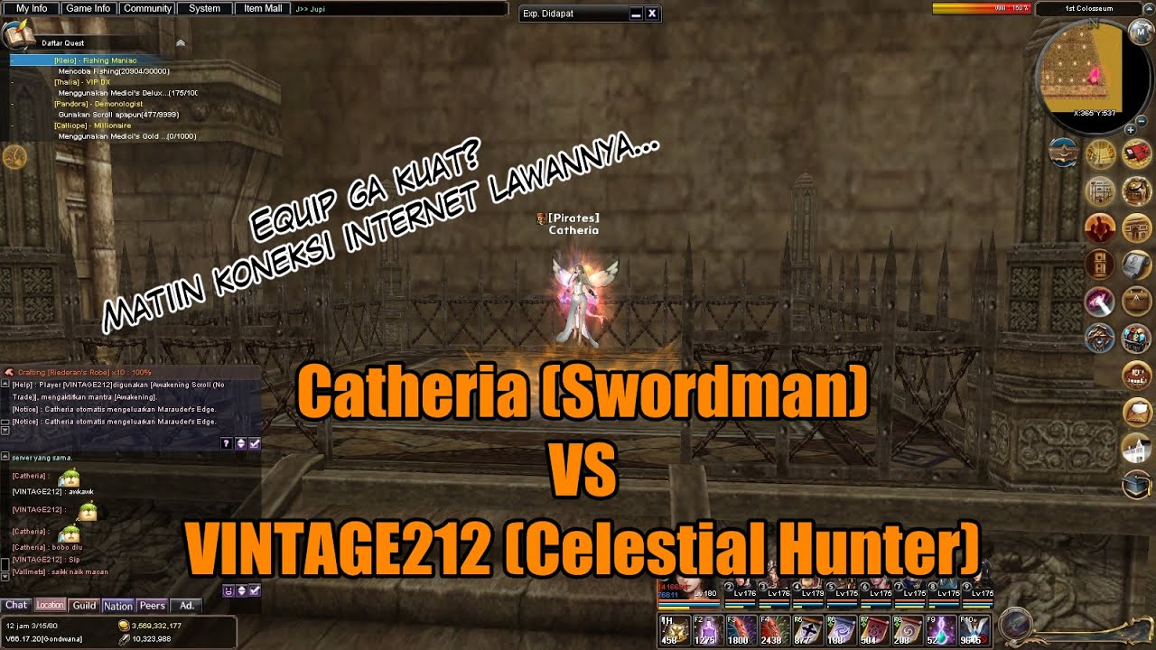 Weakly Championship server Gondowana Atlantica Rebirth Indonesia 16 April 2022.