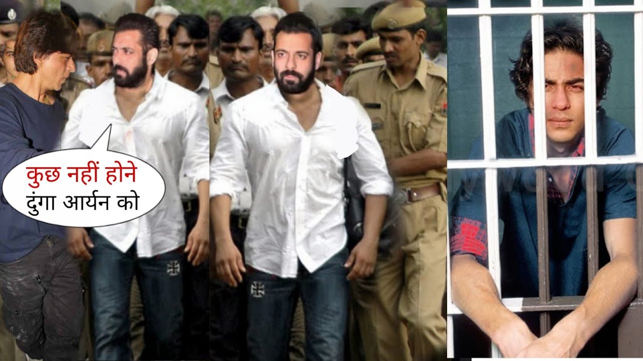 Salman Khan Arrived to Boost Courage of Shahrukh Khan at Home Mannat Amid Aryan Khan bail plea