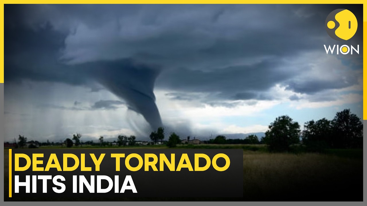 India: Massive Tornado Leaves Trail of Destruction, Two Killed & Dozens Injured | WION News
