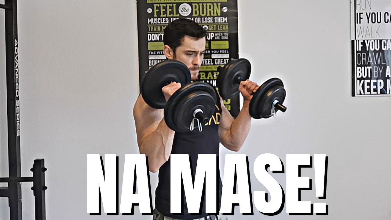 NAJLEPSZY TRENIGN NA MASE (Ćwiczenia, powtórzenia, serie) HANTLE