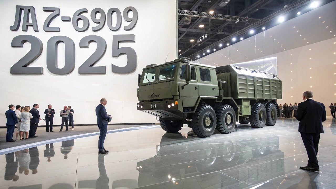 БАЗ-6909 (2025) &ndash; Роскошный тяжёлый тактический грузовик России | The Motor Vault