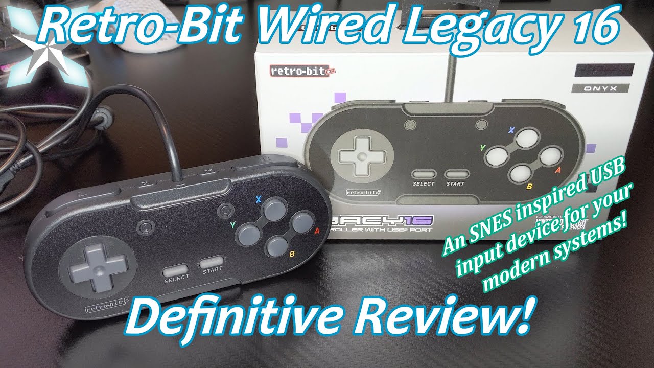 Retro-Bit Wired Legacy 16 Mini Review