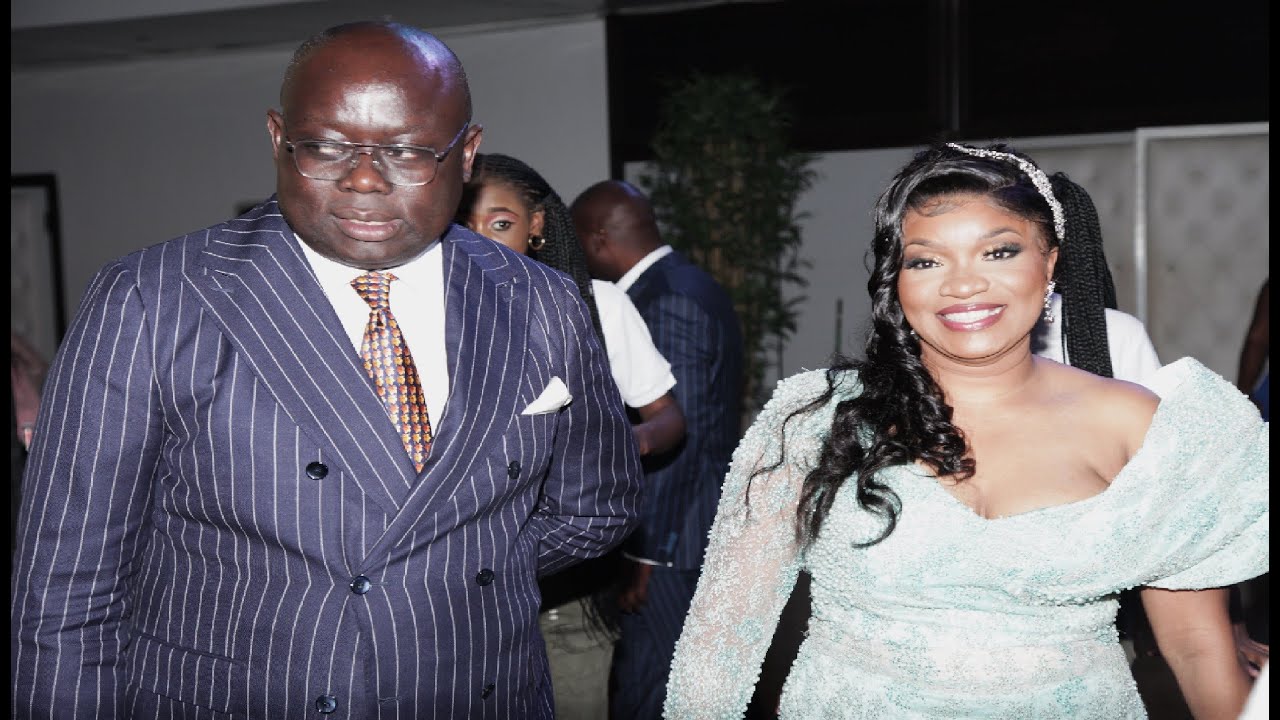BRAZZAVILLE LA SOIREE DU MARIAGE DE MURIELLE ET CHRISTIAN NKELA