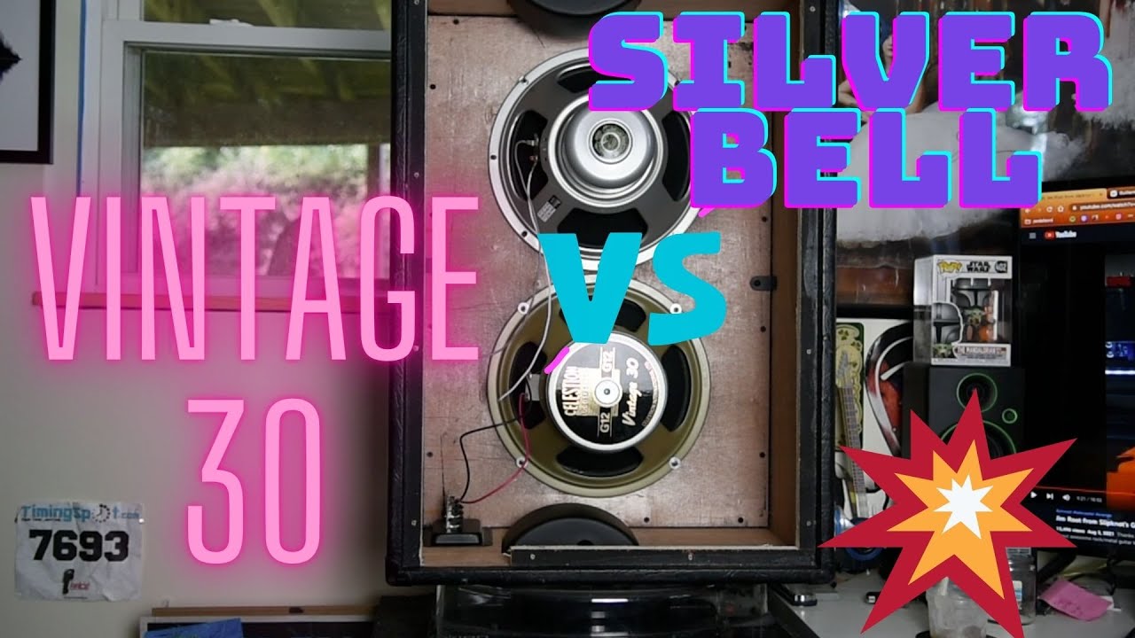 Celestion Vintage 30 VS Weber Alnico Silver Bell