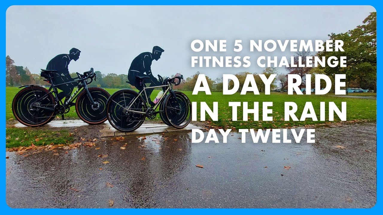 Day 12 One 5 November Challenge | Rainy Daylight Ride Around Poole | November Daily Vlog