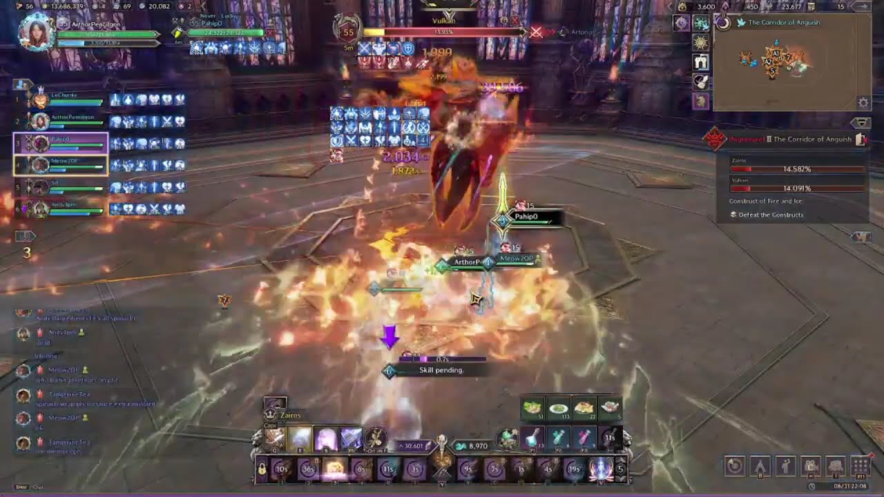 Throne & Liberty - G2 Vulcan & Zairos Nightmare Raid