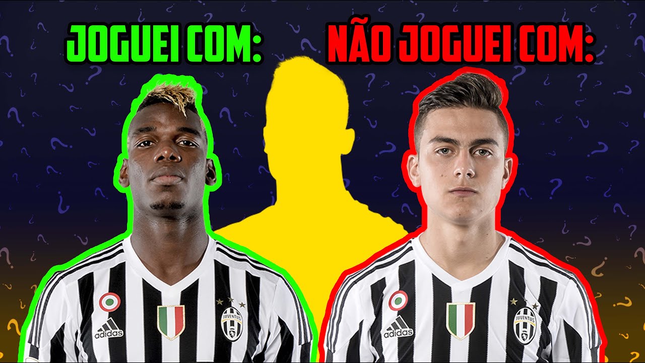 JOGOU COM O POGBA MAS NÃO JOGOU COM O DYBALA? - JOGUEI COM