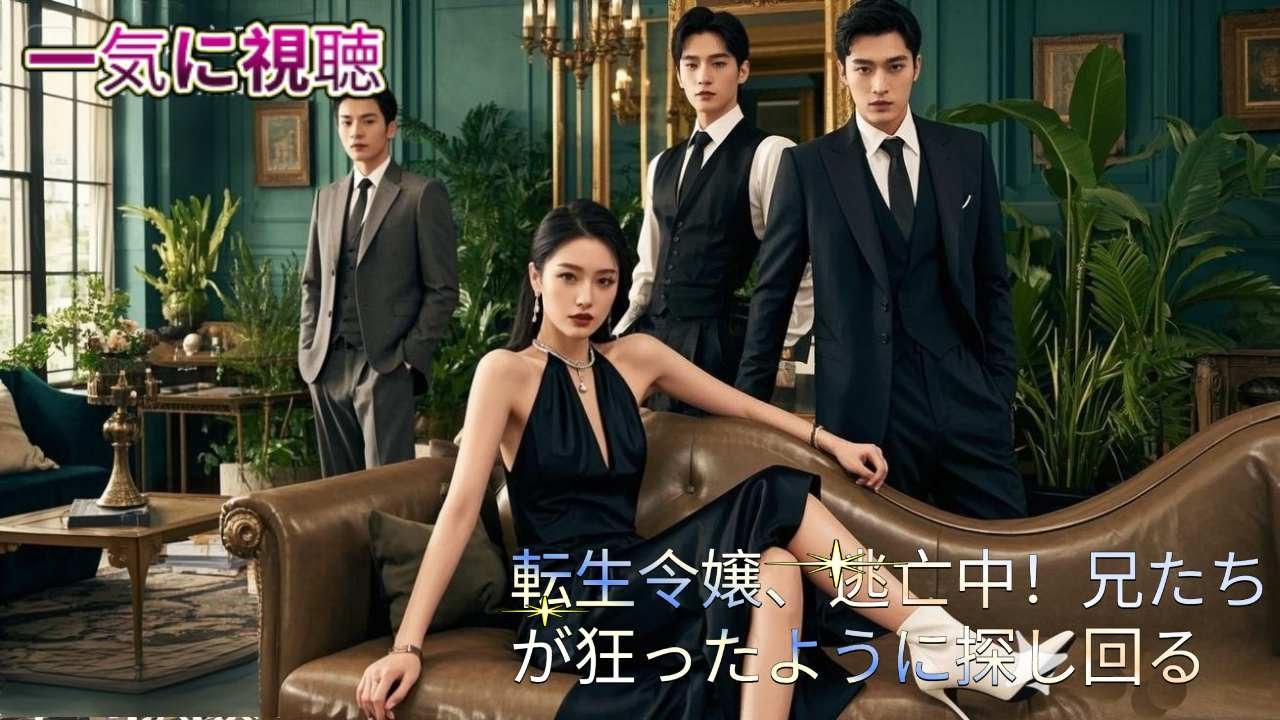 【FULL】一気に視聴 妹がいない！」転生令嬢の失踪に兄たちがパニック 日本語全話一気見！#中国ドラマ  #短編ドラマ #cdrama #無料全話 #freeshort