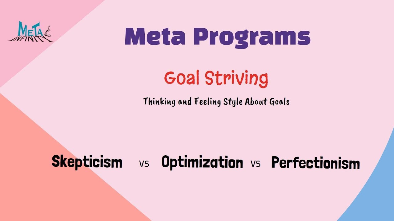 Goal Striving Meta Program
