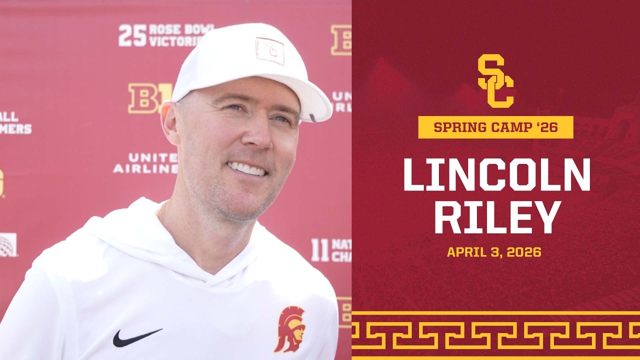 USC HC Lincoln Riley | Trojan Football Spring Camp 4.3.26