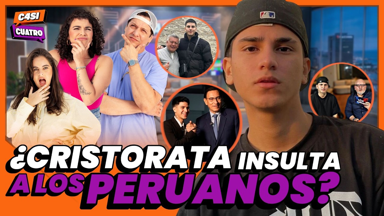 ¿SOMOS 30 MILLONES DE 1MB3CIL3S? Cristorata INSULTA al Perú + Laura Bozzo da VERGÜENZA en TV |Casi 4
