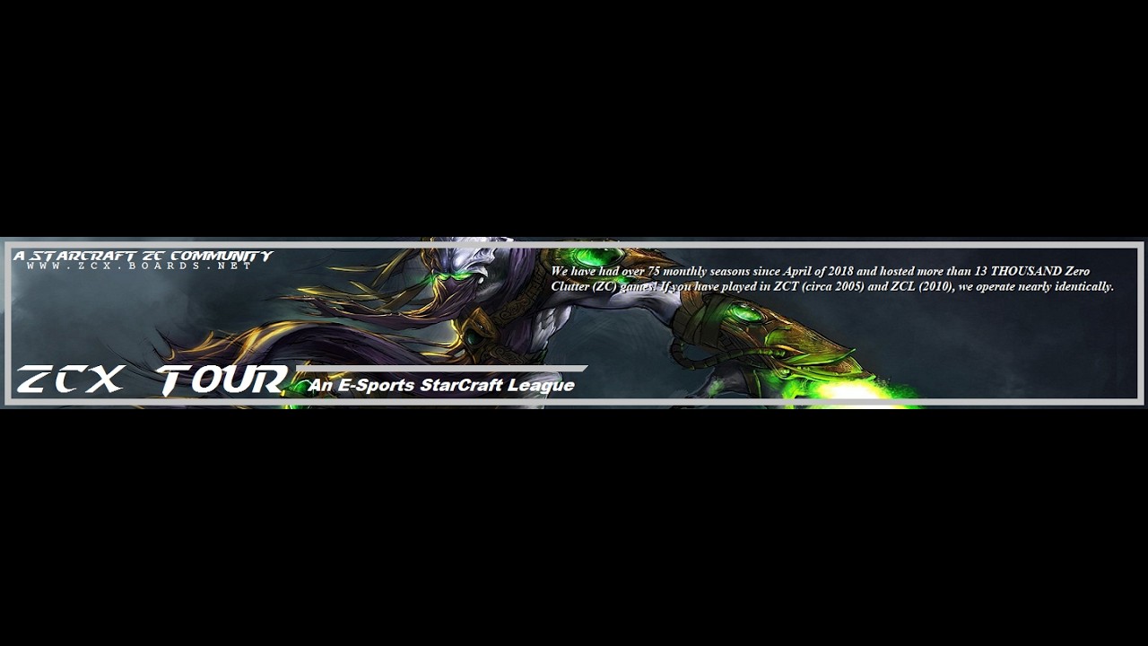 [ NEW! ] StarCraft Zero Clutter (ZC) No Rush Map Max | SurYa[MB] Woots FalconRaiden | ZCTour ZCX
