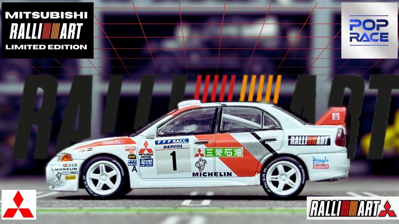 Mitsubishi Lancer Evolution IV by POPRACE 1/64 [ Ralli Art Livery ] 