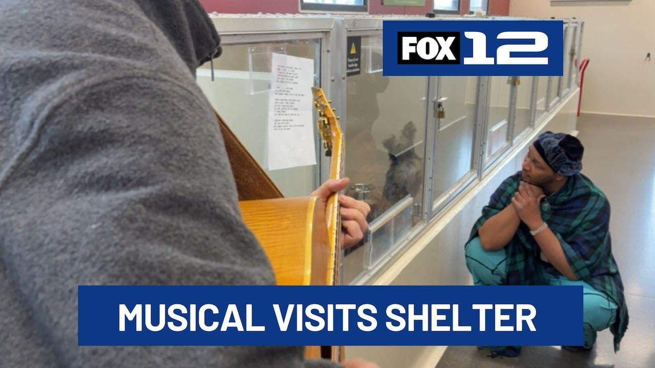 'Marvin's Rescue' musical performers serenade animals at Oregon Humane Society