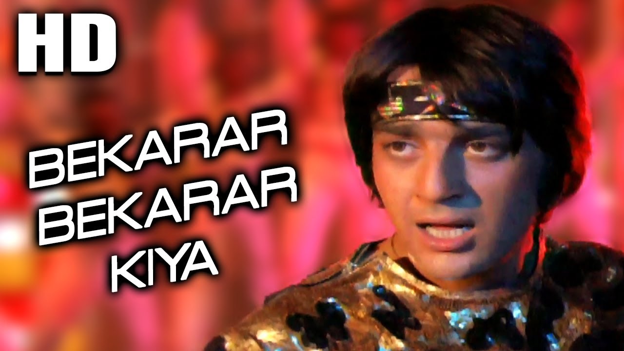 Bekarar Bekarar Kiya | Amit Kumar, Shailendra Singh | Bekaraar 1983 Songs | Sanjay Dutt