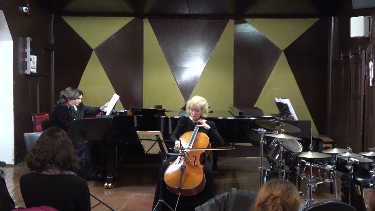 Gabriel Fauré: Élégie Op.24 - Alexandra Baroukh, piano - Ina Esther Joost Ben Sasson, cello