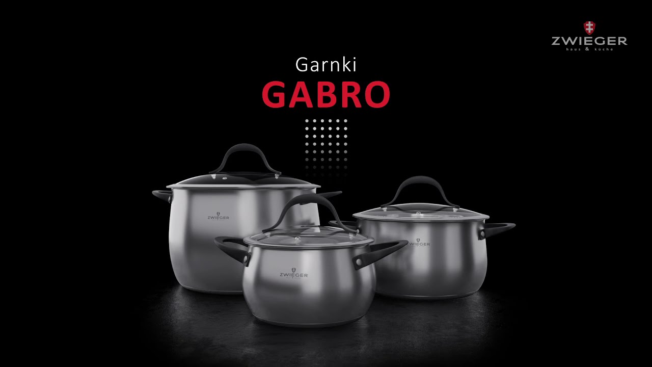ZWIEGER prezentuje: garnki GABRO