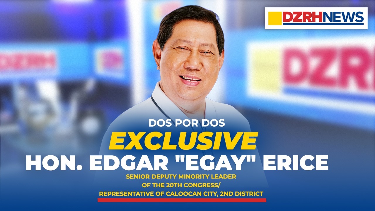 FULL EXCLUSIVE INTERVIEW: Caloocan City 2nd District Representative Cong. Egay Erice