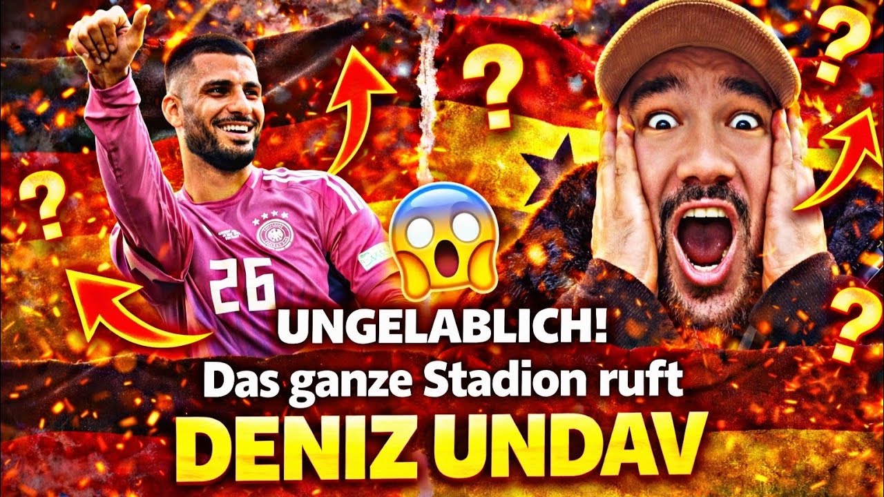 NECKARSTADION RUFT DENIZ UNDAV! 😱🔥 Deutschland vs Ghana | Stadionvlog 🏟⚽️