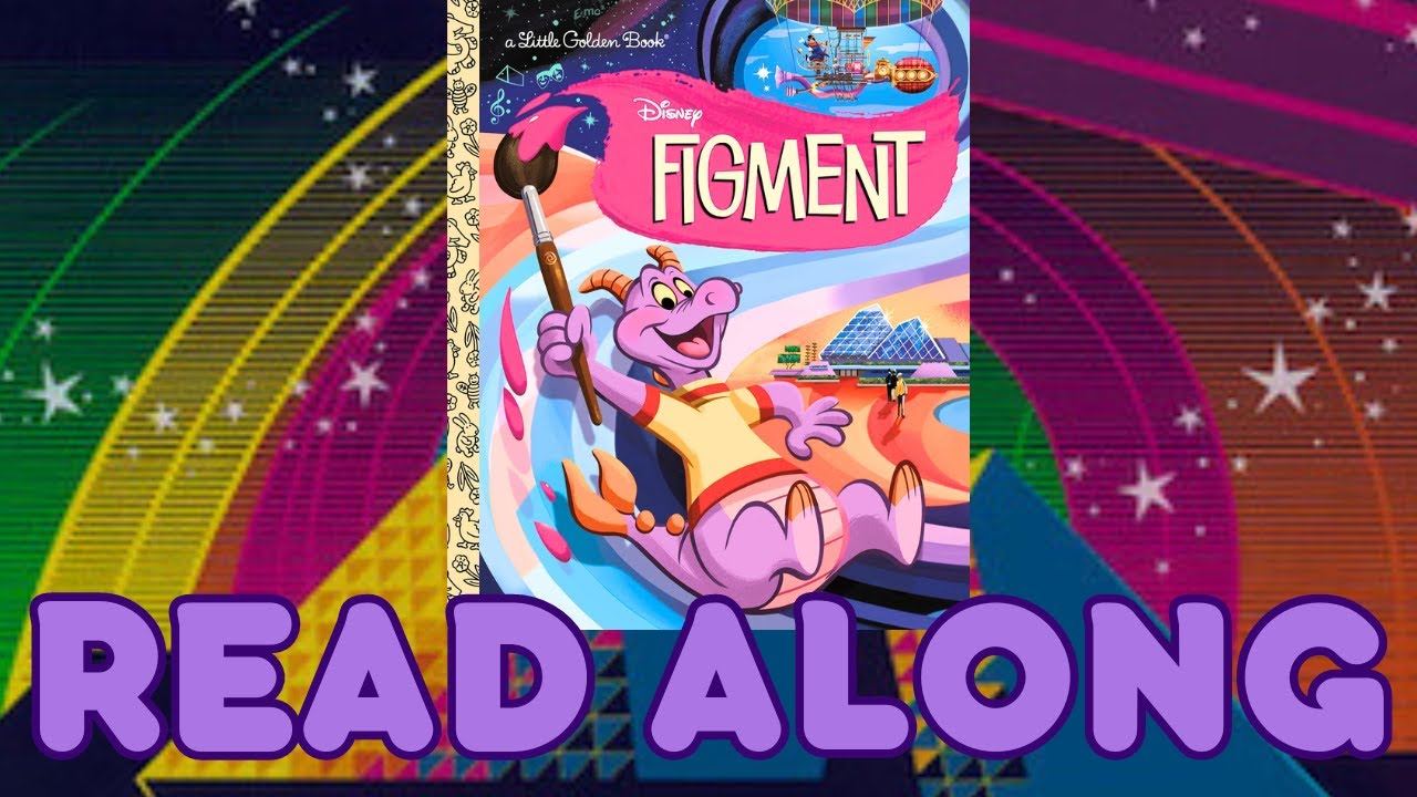Disney Figment A Little Golden Book READ ALONG