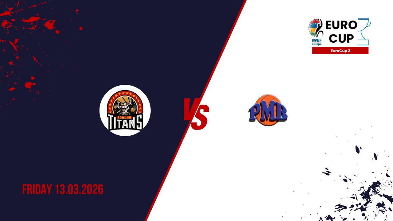 LONDON TITANS vs PADOVA MILLENNIUM BASKET | EUROCUP 2 - GROUP A