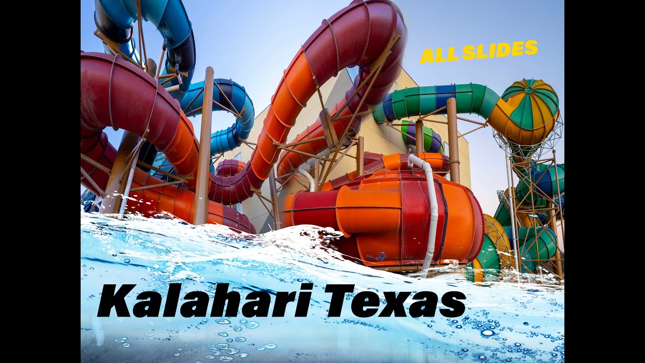 All Waterslide POVS At Kalahari Round Rock Texas