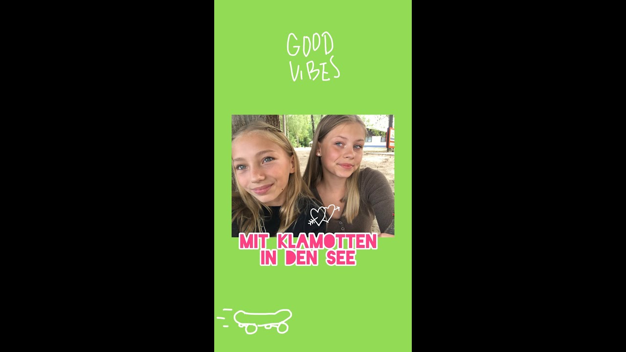 Mit Klamotten im See *ich muss dazu nichts sagen*