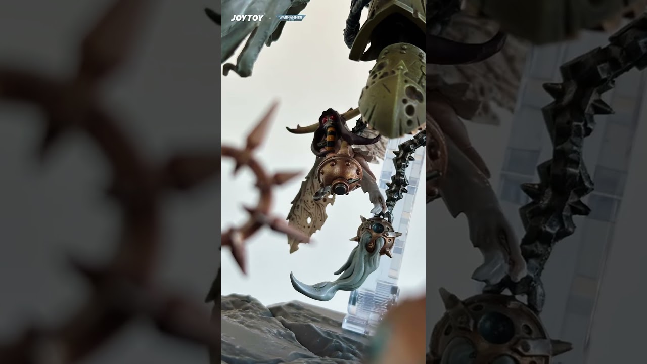 Mortarion, Daemon Primarch of Nurgle with Ancient weapons 'The Lantern' and 'Silence'