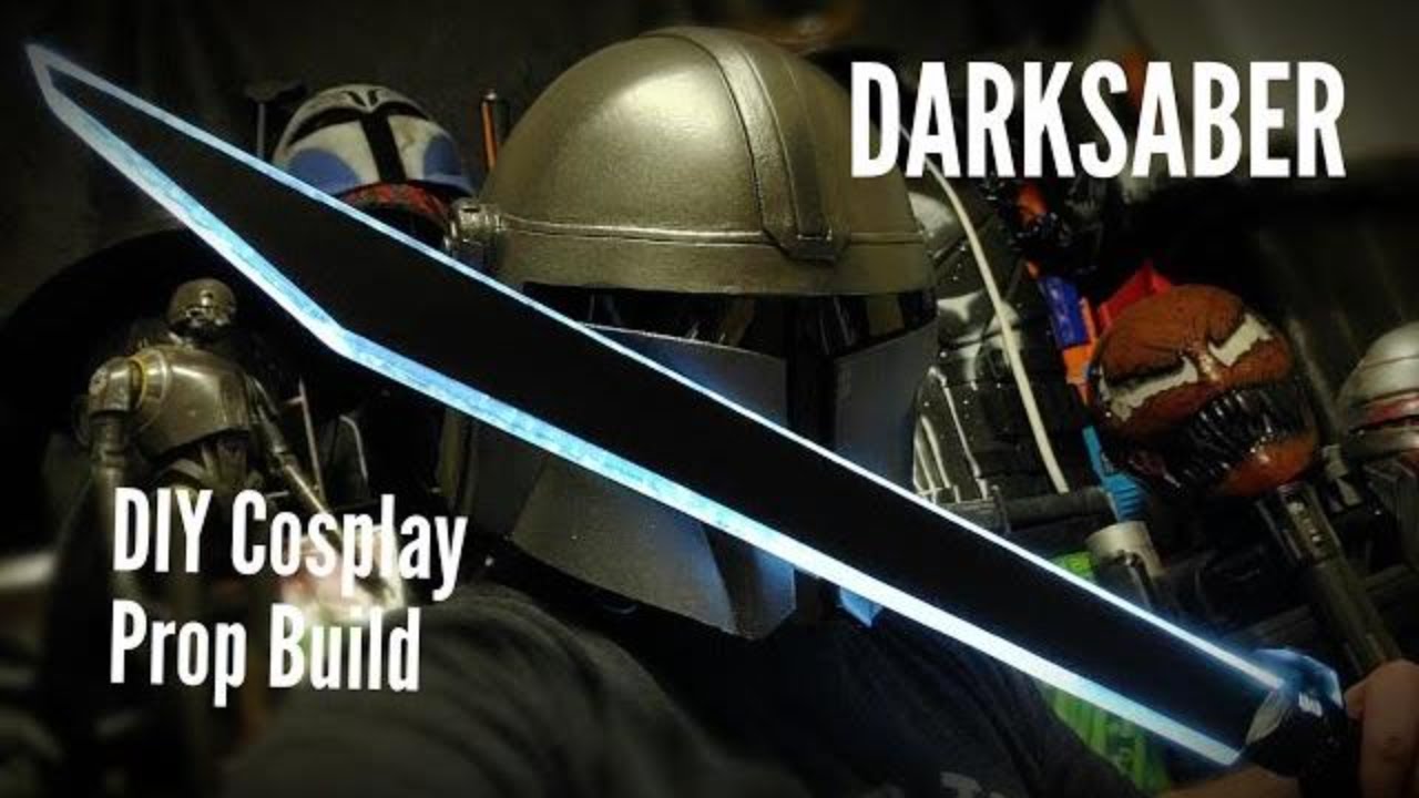 Darksaber Cosplay Prop DIY build