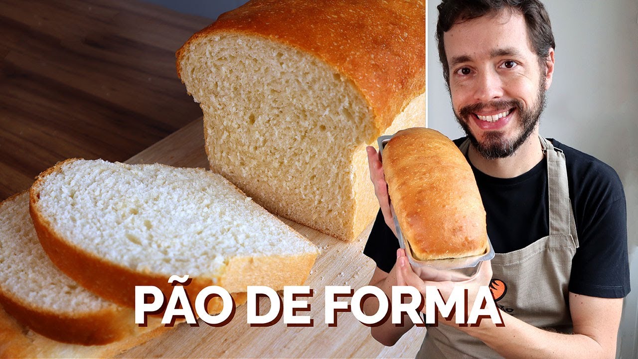 P&Atilde;O DE FORMA CASEIRO | Receita do Amo P&atilde;o Caseiro