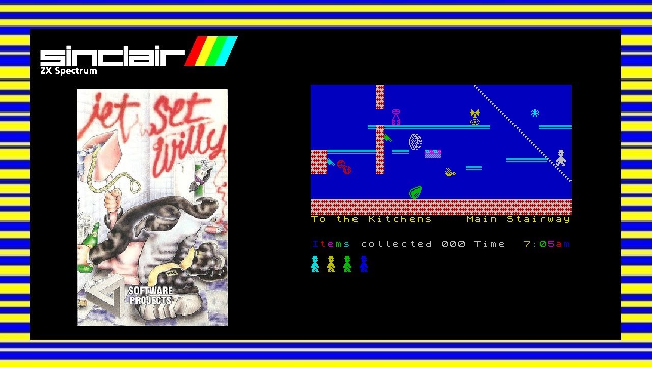 JET SET WILLY - ZX Spectrum Game Review