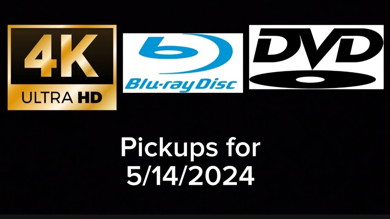 Physical Media Pickups for 5/14/2024